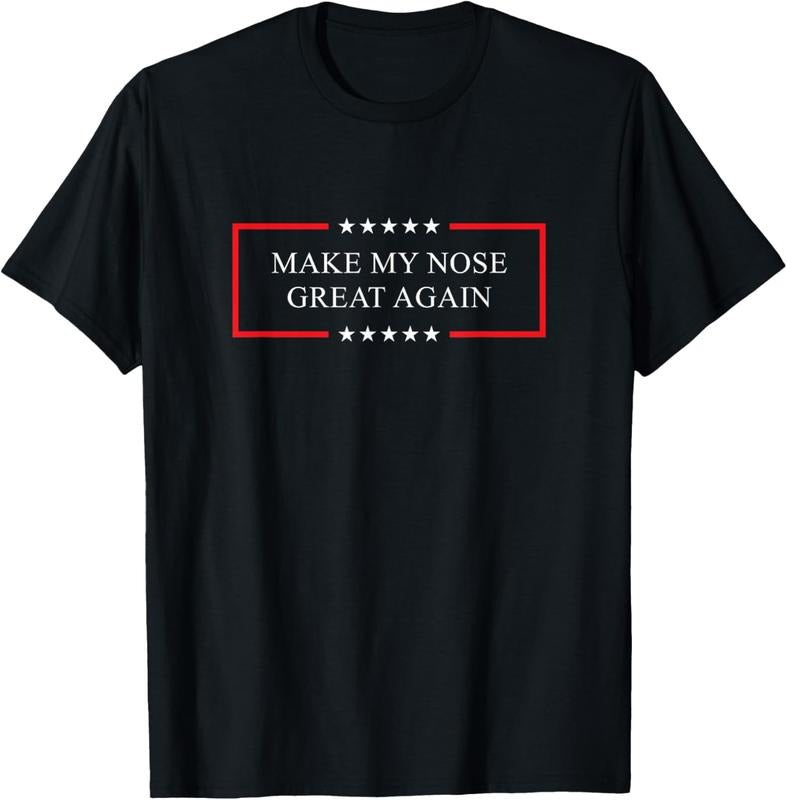 100% Cotton Make my nose great again - Funny broken nose gift T-Shirt Hoodie, Sweatshirt | GrindPrints.com