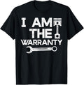 100% Cotton Mechanic I Am Warranty Funny Car Auto Technician T-Shirts, Hoodie, Sweatshirt