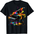 100% Cotton Men, Women and Piano T-Shirt Hoodie, Sweatshirt | GrindPrints.com