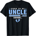 100% Cotton Mens Soon to be Uncle 2025 loading Pregnancy Announcement T-Shirt Hoodie, Sweatshirt | GrindPrints.com