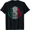 100% Cotton Mexican Eagle Mexico Flag T-Shirt Hoodie, Sweatshirt | GrindPrints.com