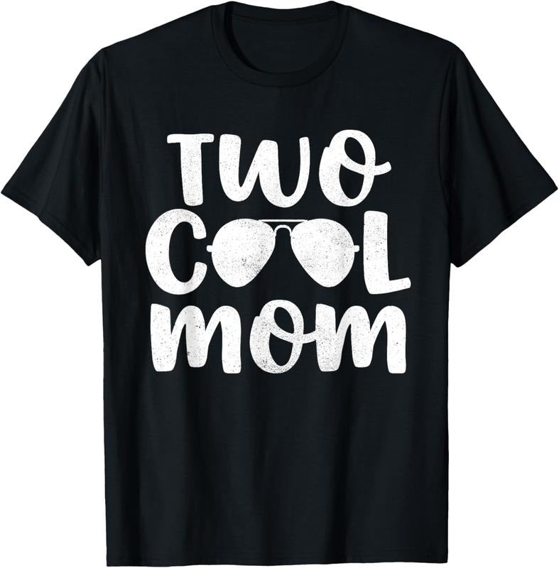 100% Cotton Mom Of The Birthday Boy Two Cool 2nd Bday Mother Mama Mommy T-Shirt Hoodie, Sweatshirt | GrindPrints.com