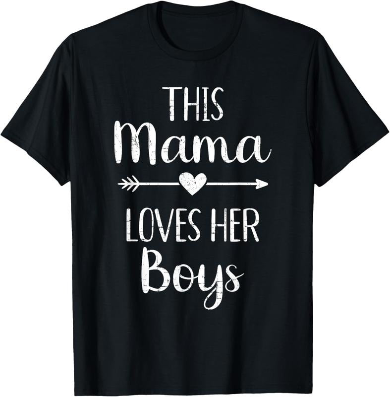 100% Cotton Mom This Mama Loves Her T-Shirts, Hoodie, Sweatshirt