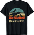 100% Cotton Mommy Mom Mama Dinosaur Funny 3 Three  Mamasaurus Gift T-Shirt Hoodie, Sweatshirt | GrindPrints.com