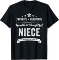 100% Cotton My Favorite Niece Gave Me This, bought me T-Shirt Hoodie, Sweatshirt | GrindPrints.com