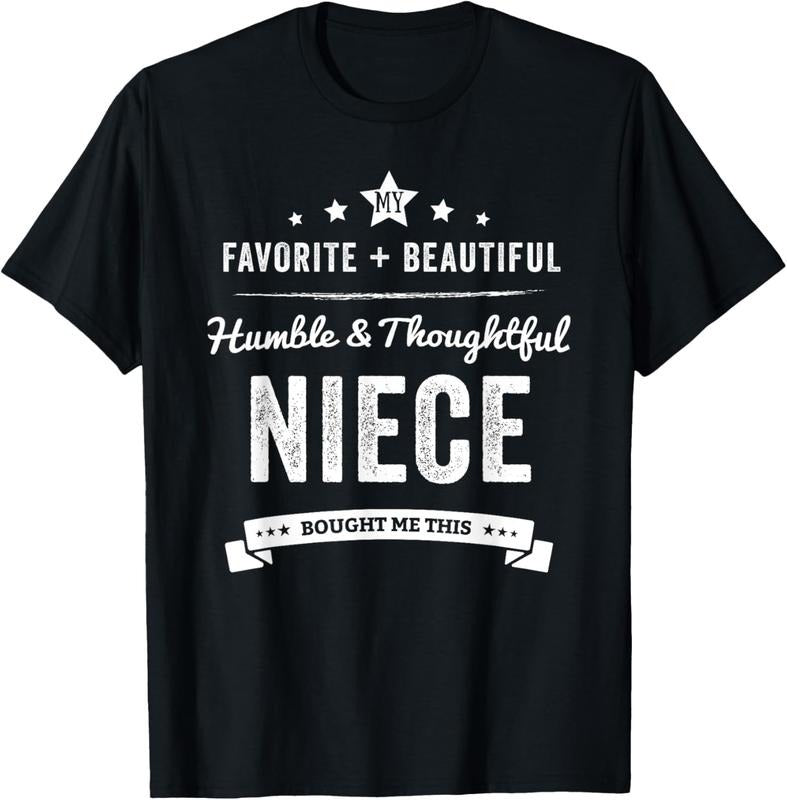 100% Cotton My Favorite Niece Gave Me This, bought me T-Shirt Hoodie, Sweatshirt | GrindPrints.com