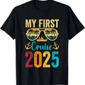 100% Cotton My First 2025 Cruise Trip  Vacation Matching Family Ship T-Shirt Hoodie, Sweatshirt | GrindPrints.com