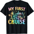 100% Cotton My First Cruise 2025 Cruising Ship Vacation Travel Trip T-Shirt Hoodie, Sweatshirt | GrindPrints.com