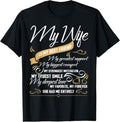 100% Cotton My Wife Is My Best Friend T Shirt T-Shirt Hoodie, Sweatshirt | GrindPrints.com