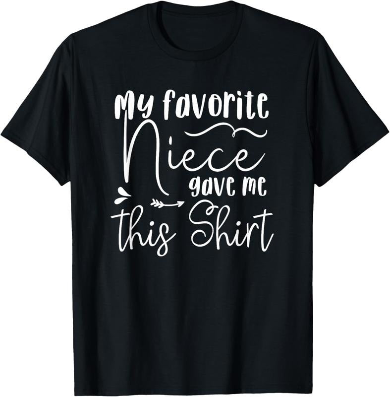 100% Cotton My Favorite Niece Gave Me This Shirt T Shirtstyle{N002}2 T-Shirts, Hoodie, Sweatshirt