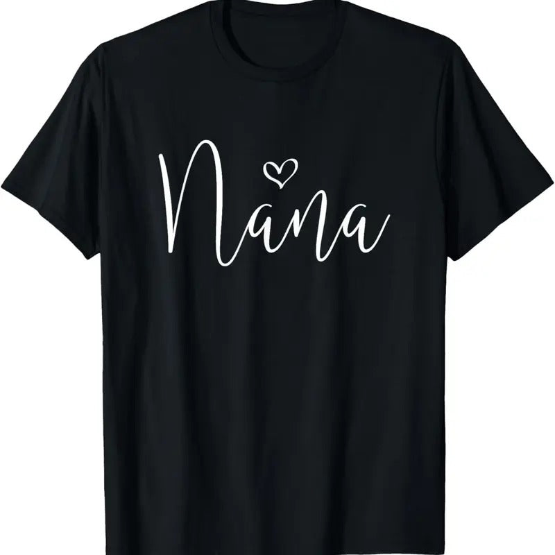 100% Cotton Nana For Women Grandma Christmas Mother's Day Grandparents' T-Shirt Hoodie, Sweatshirt | GrindPrints.com