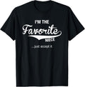 100% Cotton Niece Gifts From Aunt Uncle Women Girl Im The Favorite Niece T-Shirt Hoodie, Sweatshirt | GrindPrints.com