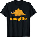 [100% Cotton]Nug Life Dino Nuggs Dino Chicken Nuggets Dinosaur Nugget T-Shirt Hoodie, Sweatshirt | GrindPrints.com