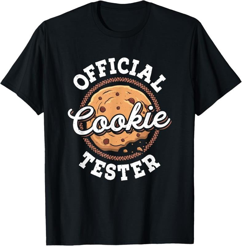 100% Cotton Official Cookie Tester - Pastry Baking Cookie Baker T-Shirt Hoodie, Sweatshirt | GrindPrints.com