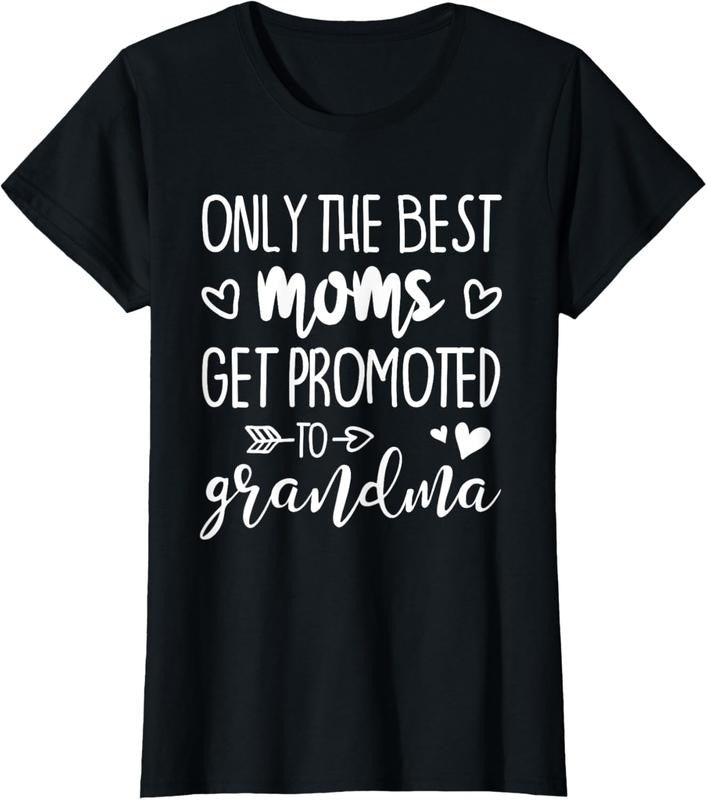 100% Cotton Only Best Moms Get Promoted Grandma T-Shirts, Hoodie, Sweatshirt