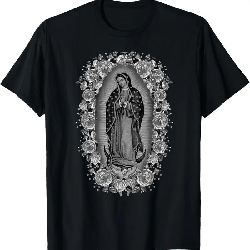 100% Cotton Our Lady Virgen De Guadalupe Virgin Mary T-Shirts, Hoodie, Sweatshirt