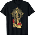 100% Cotton Our Lady of Guadalupe Saint Virgin Mary T-Shirt Hoodie, Sweatshirt | GrindPrints.com