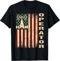 100% Cotton Patriotic USA Flag Ham Radio Amateur Radio Operator T-Shirt Hoodie, Sweatshirt | GrindPrints.com