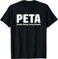 100% Cotton People Eating Tasty Animals - Funny Meat Lovers T-Shirt T-Shirt Hoodie, Sweatshirt | GrindPrints.com