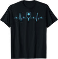 100% Cotton Pickleball Player Heartbeat Shirt - Pickleball Paddle Gifts T-Shirt Hoodie, Sweatshirt | GrindPrints.com