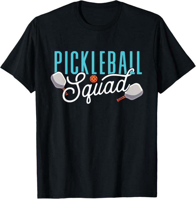 100% Cotton Pickleball Squad - Pickleballers Pickleball Player T-Shirt Hoodie, Sweatshirt | GrindPrints.com