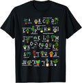 100% Cotton Plant Alphabet Gardener Gardening Plant Lover Women Men T-Shirt Hoodie, Sweatshirt | GrindPrints.com