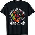 100% Cotton Plants Are Best Medicine Vegan T-Shirts, Hoodie, Sweatshirt