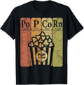 100% Cotton Popcorn Periodic Table Elements Cinema Lover Movie Snack T-Shirt Hoodie, Sweatshirt | GrindPrints.com