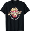 100% Cotton Popcorn Is Always Answer Funny Teens T-Shirts, Hoodie, Sweatshirt