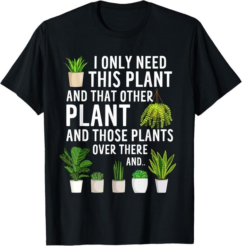 100% Cotton Potted Plants Lover Houseplants Gardener Funny Gardening T-Shirt Hoodie, Sweatshirt | GrindPrints.com