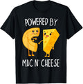 100% Cotton Powered By macaroni n Cheese T-Shirt Hoodie, Sweatshirt | GrindPrints.com