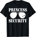 100% Cotton Princess Security Halloween Costume Dad Mom Boy T-Shirts, Hoodie, Sweatshirt