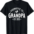 100% Cotton Promoted To Grandpa 2025 Grandpa est 2025 Soon To Be Grandpa T-Shirt Hoodie, Sweatshirt | GrindPrints.com
