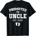 100% Cotton Promoted Uncle Est 2025 Uncle Be 1St Time Uncle T-Shirts, Hoodie, Sweatshirt