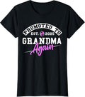 100% Cotton Promoted to Grandma Again New  Soon to Be Granny 2025 T-Shirt Hoodie, Sweatshirt | GrindPrints.com