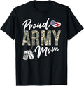 100% Cotton Proud Army Mom Army Graduation Mom US Army Mom Gifts T-Shirt Hoodie, Sweatshirt | GrindPrints.com