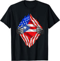 100% Cotton Puerto Rico Super Puerto Rican Flag Patriotic Boricua T-Shirt Hoodie, Sweatshirt | GrindPrints.com