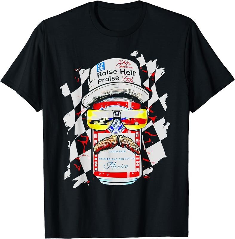 [100% Cotton]Raise Hell Praise Dale Vintage Funny Driking Beer T-Shirt Black Hoodie, Sweatshirt | GrindPrints.com