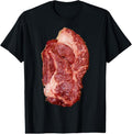 100% Cotton Raw Steak Meat Food Costume T-Shirt Beef Cow Grilling T-Bone T-Shirt Hoodie, Sweatshirt | GrindPrints.com