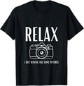 100% Cotton Relax | I just wanna take some pictures | Jeffrey | camera T-Shirt Hoodie, Sweatshirt | GrindPrints.com