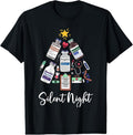 100% Cotton Retro Silent Night ICU Nurse Christmas Intensive Care Unit T-Shirt Hoodie, Sweatshirt | GrindPrints.com