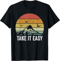 100% Cotton Retro Take It Easy Shirt Vintage Outdoors Camping T-Shirt Hoodie, Sweatshirt | GrindPrints.com