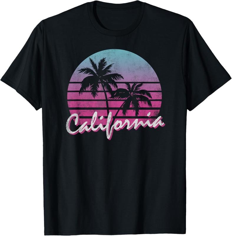 100% Cotton Retro Vintage 70s 80s Throwback Surf California T-Shirt Hoodie, Sweatshirt | GrindPrints.com