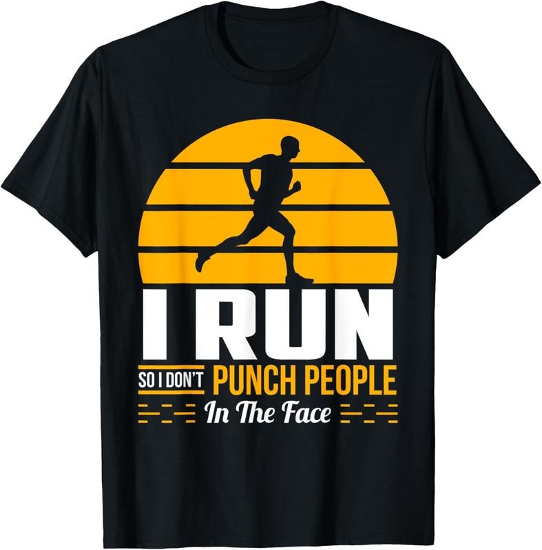 100% Cotton Runner Gift Funny Running Marathon Sport Sarcastic Gift T-Shirt Hoodie, Sweatshirt | GrindPrints.com