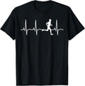 100% Cotton Running Shirt for Men - Runners Heartbeat Gift T-Shirt T-Shirt Hoodie, Sweatshirt | GrindPrints.com