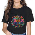 [100% Cotton]SPED Squad Proud Education Para Teacher Colorful T-Shirts, Hoodie, Sweatshirt