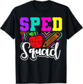100% Cotton SPED Squad Education Teacher T-Shirts, Hoodie, Sweatshirt