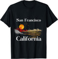 100% Cotton San Francisco California Cityscape T-Shirts, Hoodie, Sweatshirt