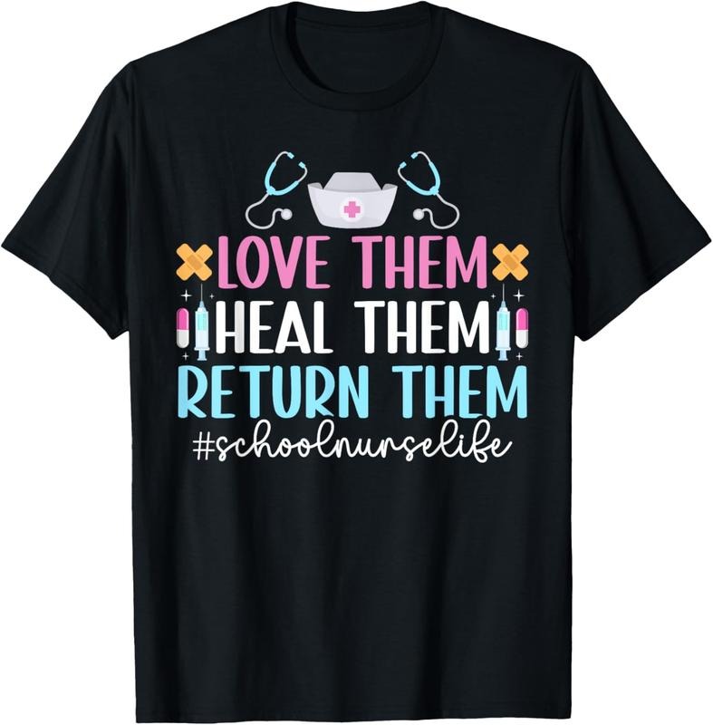 100% Cotton School Nurse Life School Nursing School Nurse Appreciation T-Shirt Hoodie, Sweatshirt | GrindPrints.com