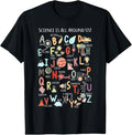 100% Cotton Science Teacher Alphabet Science Is All Around Us Teacher T-Shirt Hoodie, Sweatshirt | GrindPrints.com